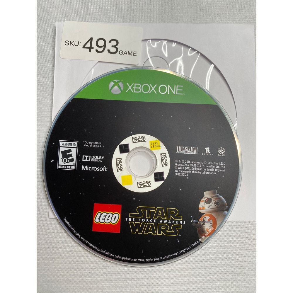 LEGO Star Wars The Force Awakens Xbox One Game Disc Only